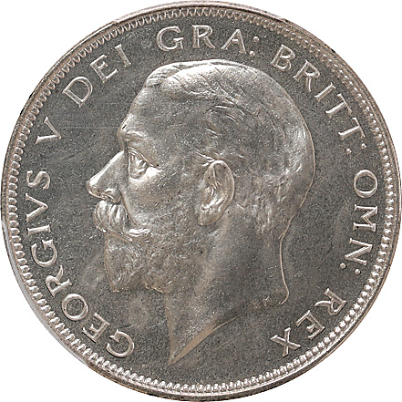 大英帝国 ジョージ5世 治世25周年記念 クラウン銀貨 1935